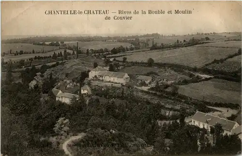 Chantelle Le-le Chateau, Rives de la Bouble et Moulin de Couvier -364250