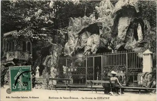 Environs de Saint-Etienne, La Grotte de Cotatay -365238