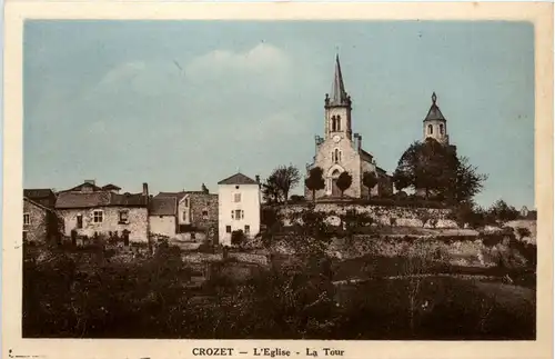 Crozet, LÈglise - La Tour -365408