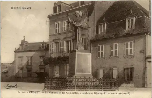Cusset, Le Monument des Combattants tombes au Champ d`Honneur -364330