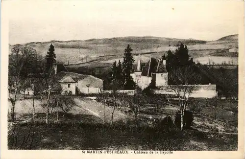 St. Martin dÈstreaux, Chateau de la Fayolle -365448