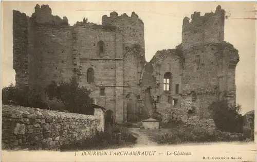 Bourbon L Archambault, Le Chateau -364326