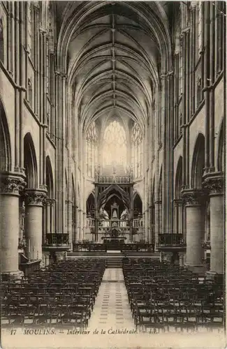 Moulins, Interieur de la Chathedrale -363964
