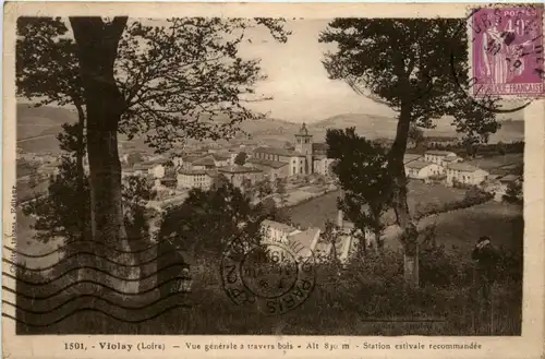 Violay, Vue generale a travers bois -365488