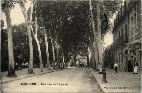 Moulins, Avenue de la gare -364450
