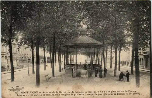 Montlucon, Avenue de la Gare -364486