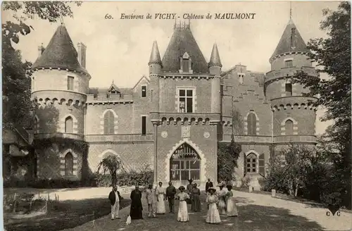 Environs de Vichy, Chateau de maulmont -364124