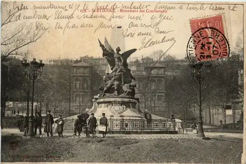 Saint-Etienne, Monument des Combattants -365688