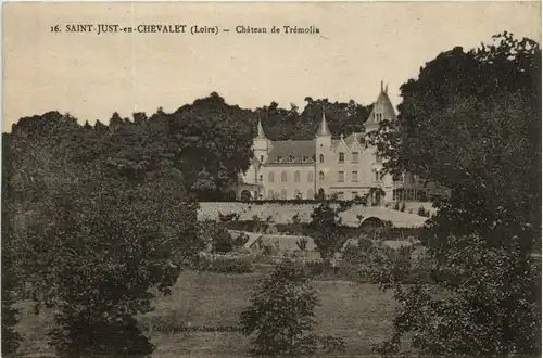Saint-Just-en-Chevalet, Chateau de Tremolin -365618