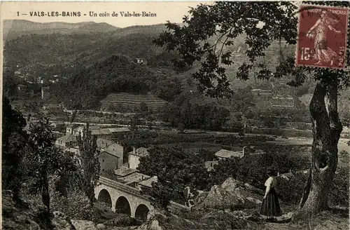 Vals-Les-Bains, Un coin de Vals-les-Bains -364750