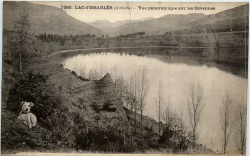 Lac dìssarles - Vue panoramique sur les Cevennes -364922