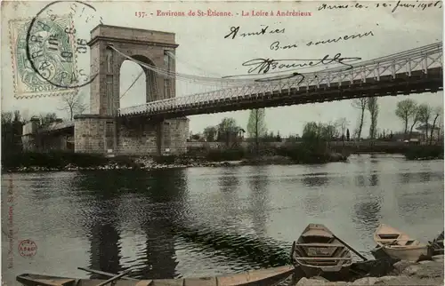 Environs de St-Etienne, La Loire a Andrezieux -365778