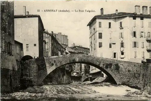 Annonay, Le Pont Valgelas -365022