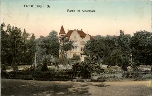 Freiberg in Sachsen - Partie im Albertpark -448408