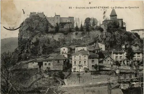 Environs de Saint-Etienne, Le Chateau de Cornillon -365202