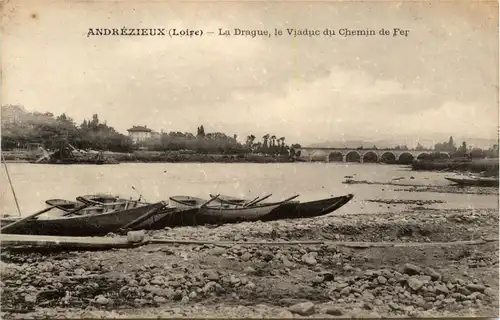 Andrezieux, La Drague, le Viaduc du Chemin de Fer -365130