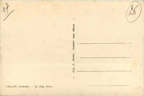 Vallon, Le Pont dÀrc -364724