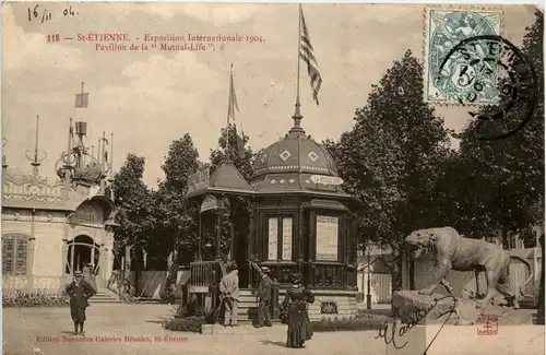 Saint-Etienne, Exposition Internationale, Pavillon de la Mutual-Life -366118