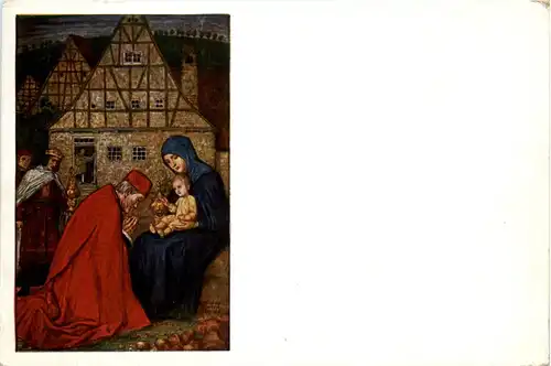 Künstlerkarte Matthäus Schiestl -423450