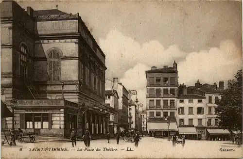 Saint Etienne, La Place du Theatre -365952