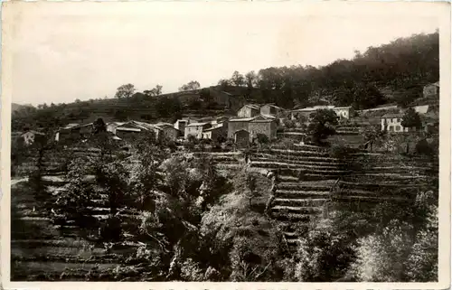 Prunet, Vue generale et lÈcole Libre -364844