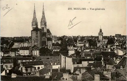 Moulins, Vue generale -363980