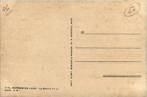 Gorges du Loup, La Route et le Loup -366248