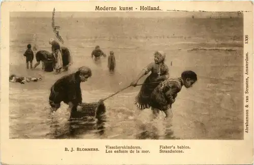 Künstlerkarte B. J. Blommers -423650