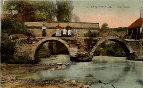 La Chapelaude, Pont romain -364120