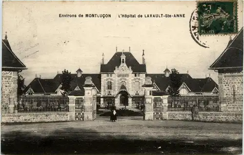 Environs de Montlucon, L´Hopital de Lavault Ste Anne -364140