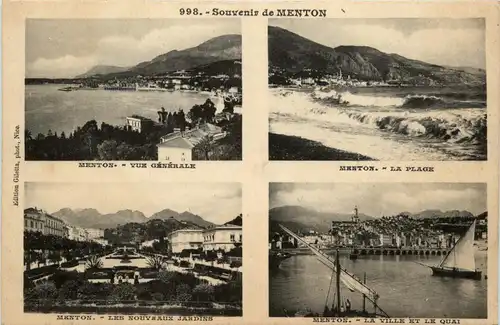 Menton, Souvenirs, div. Bilder -366448