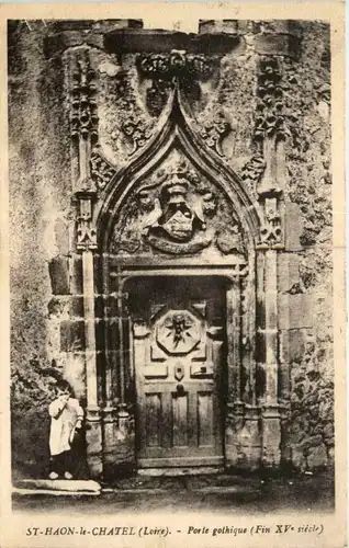 Saint-Haon-le-Chatel, Porte gothique -365466