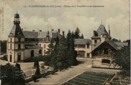 St.Symphorien-de-Lay, Chateau de la Verpilliere et ses dependances -365570