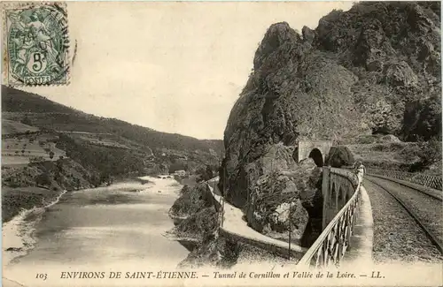 Environs de Saint-Etienne, Tunnel de Cornillon et Vallee de la Loire -365204
