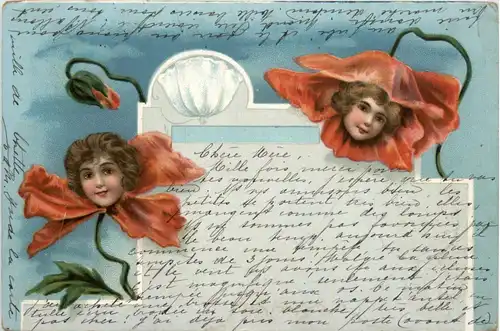 Kinder in Blumen -424012