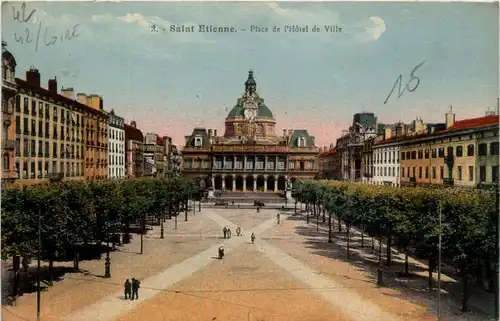 St.Etienne, Place de l`Hotel de Ville -365630