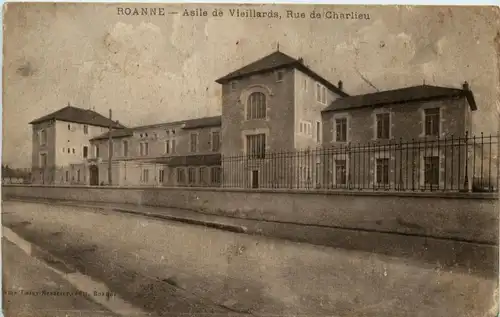 Roanne, Asile de Vieillards, Rue de Charlieu -365802