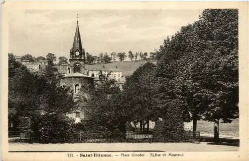Saint-Etienne, Place Girodet, Eglise de montaud -365670