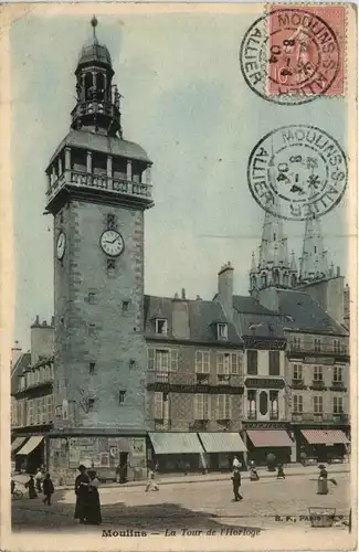Moulins, La Tour de l`Horloge -364440