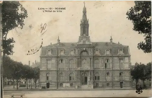 Roanne, l`Hotel de Ville -365344
