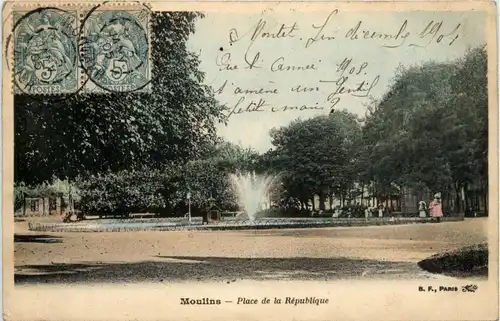 Moulins, Place de la Republique -364480