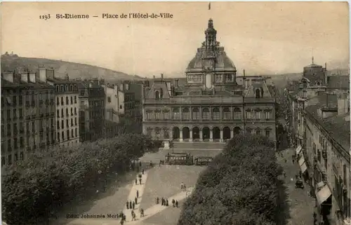 St-Etienne, Place de Hotel de Ville -365790