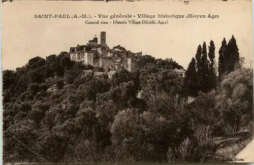 Saint-Paul, Vue generale, Village historique - general view, Historie Vi -366788