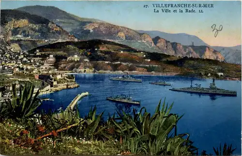 Villefranche-Sur-Mer, La Ville et la Rade -366898