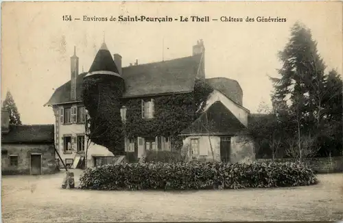 Environs de Saint-Pourcain-Le Theil, Chateau des Genevriers -364520