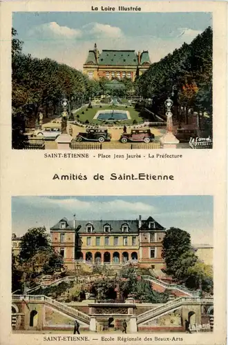 Saint Etienne, Place jean Jaures, La prefecture -365946