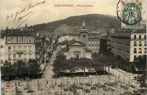 Saint Etienne, Place Gambetta -365990