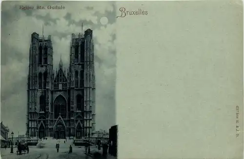 Bruxelles - Eglise Ste. Gudule -425002