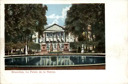 Bruxelles - Le Palais de la Nation -425022