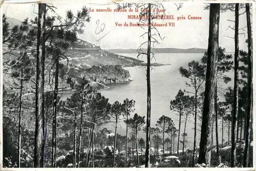 Miramar Diesterel pres Cannes, Vue du Boulevard Edouard VII -366312